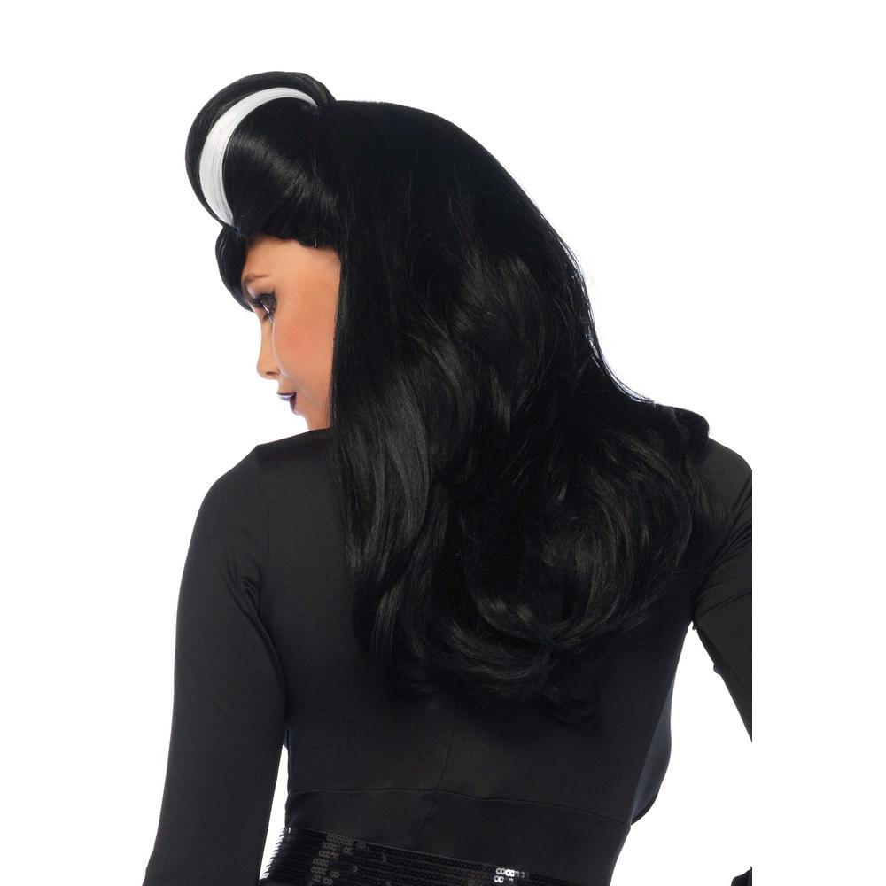 Leg Avenue - Frankie Bouffant Pruik - Zwart